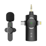 Microphone sans fil lavalier à réduction de bruit 3 en 1 AP031-1, AP031-1