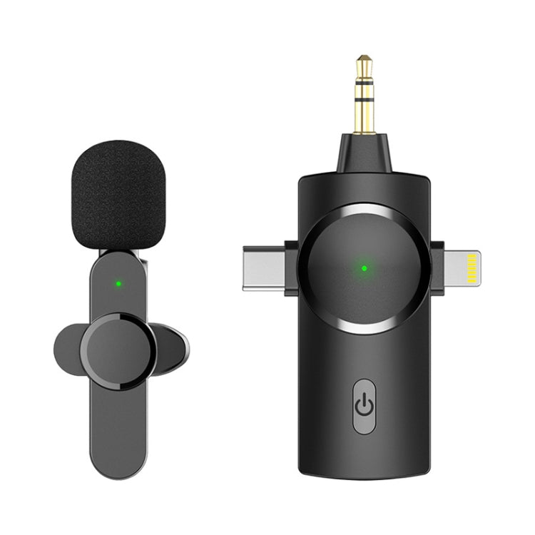 Microphone sans fil lavalier à réduction de bruit 3 en 1 AP031-1, AP031-1