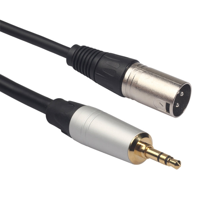 Câble audio TC210KM173 3,5mm mâle vers XLR mâle, longueur : 0,3m, 3,5mm mâle vers XLR mâle