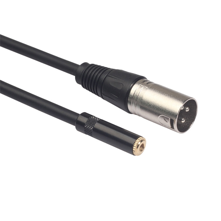 Câble audio TC227K17-03 femelle 3,5mm vers mâle XLR, longueur : 0,3m, femelle 3,5mm vers mâle XLR