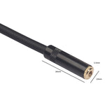 TC227K18-03 Câble audio 3,5 mm femelle vers XLR femelle, Longueur : 0,3 m, 3,5 mm femelle vers XLR femelle
