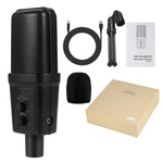 Microphone professionnel à condensateur Yanmai SF-970 avec support trépied et câble USB, longueur du câble : 1,8 m