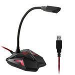 Microphone de jeu capacitif G55 avec indicateur LED