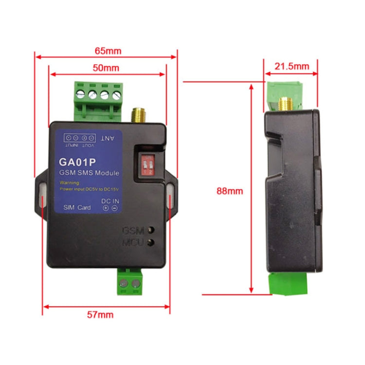 Module d'alarme téléphone GSM SMS intelligent mini GA01P, GA01P