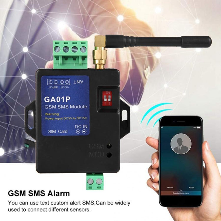 Module d'alarme téléphone GSM SMS intelligent mini GA01P, GA01P