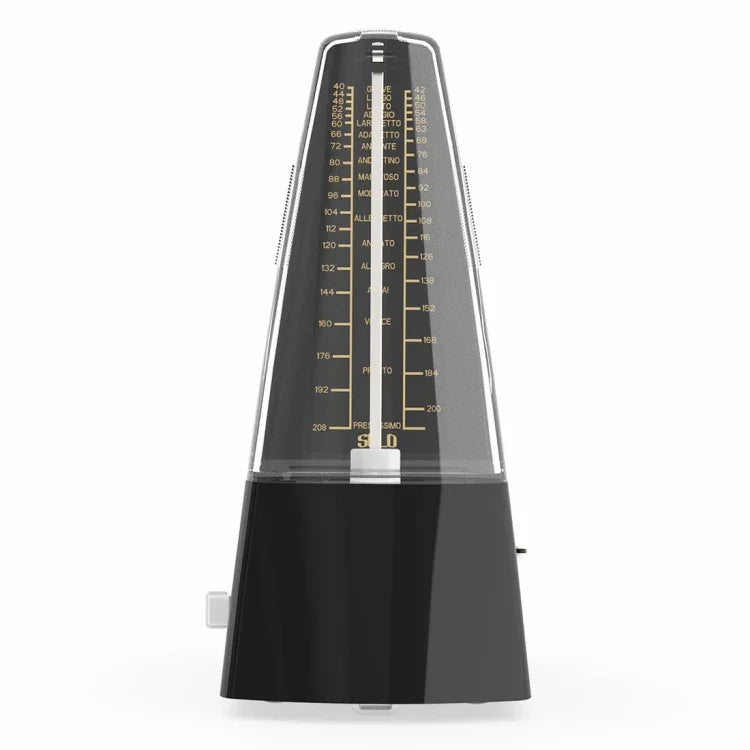 Métronome mécanique universel pour piano, guitare, batterie, violon et cithare, version classique.