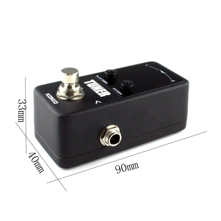 Pédale d'effets monobloc mini guitare KOKKO FTN2, accordeur, écran d'affichage double mode haute sensibilité, FTN2