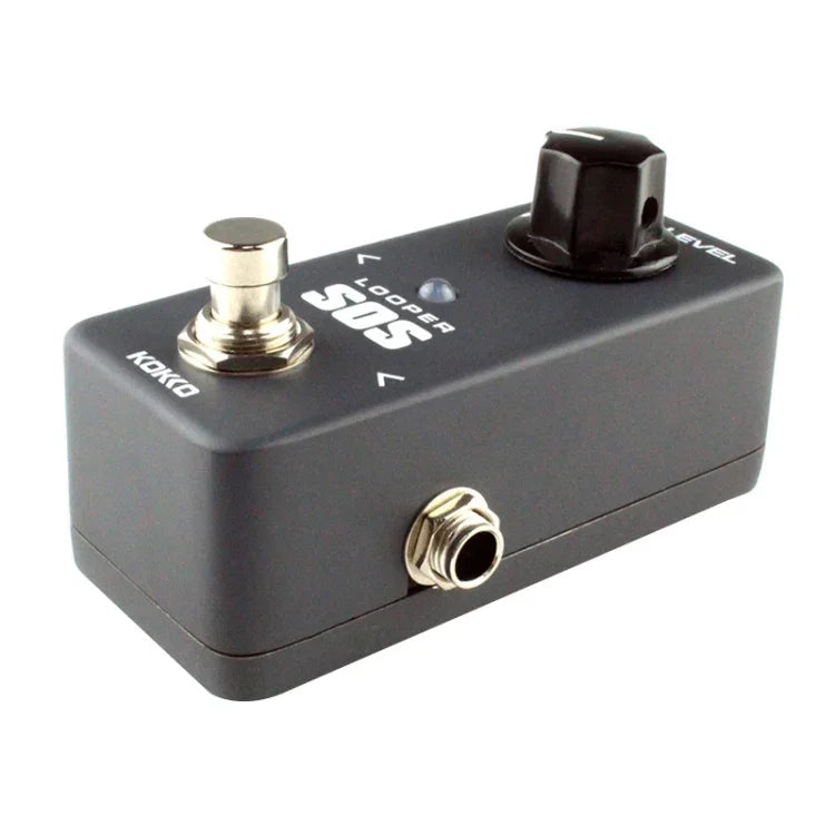 KOKKO FLP2 Mini Pédale d'Effet Monobloc Looper Guitare SOS Enregistrement en Boucle, FLP2