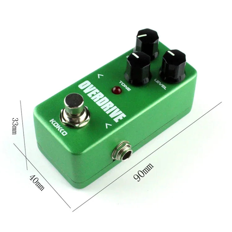 Pédale d'effets monobloc KOKKO FOD3 Mini pour guitare électrique, FOD3