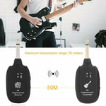 Système de transmission sans fil pour micro de guitare électrique, micro de guitare sans fil