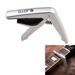JOYO JCP-01 Capodastre pour guitare, en plastique et acier, léger, pour ukulélé, JCP-01
