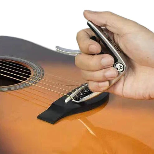 Capodastre universel en alliage de zinc JOYO JCP-03 pour guitare acoustique et ukulélé, JCP-03