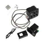 JOYO JE-303 Micro de guitare avec préampli, égaliseur 3 bandes, accordeur et fonction d'accordage, JE-303