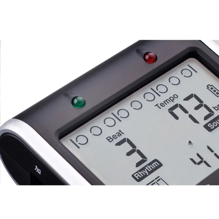 Métronome électronique numérique portable rechargeable JOYO JM-90 à pince avec indicateur LED et générateur de tonalité pour guitare, violon et ukulélé, JM-90 (noir), JM-90 (blanc)