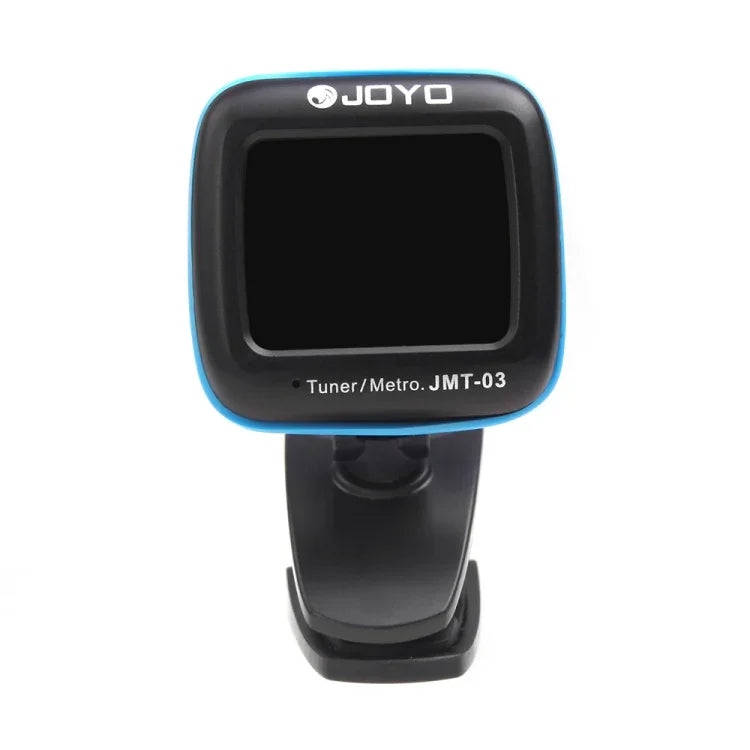 Accordeur de guitare portable à pince JOYO JMT-03, métronome, compatible avec les modes d'accordage micro et pince, rotation à 360°, pour guitare, violon et ukulélé, JMT-03