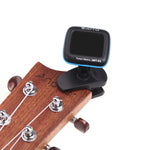 Accordeur de guitare portable à pince JOYO JMT-03, métronome, compatible avec les modes d'accordage micro et pince, rotation à 360°, pour guitare, violon et ukulélé, JMT-03