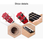 HM100 Ukulélé en tilleul de 21 pouces, instrument d'éveil musical pour enfants