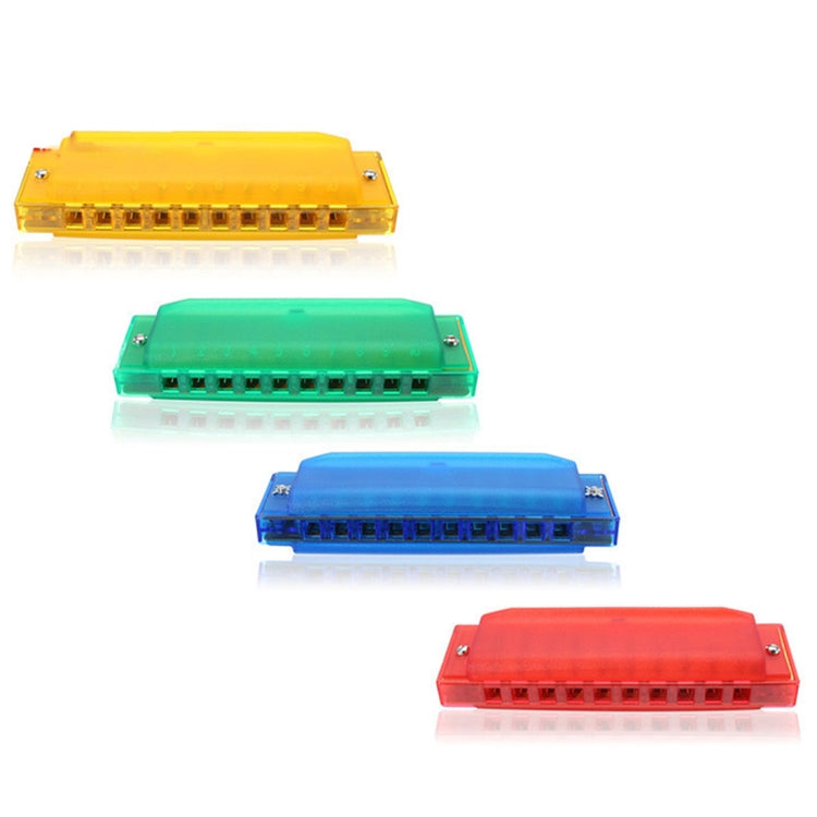 Harmonica Swan SW1020-2, 10 trous, 20 tons, transparent, instrument de musique, harpe diatonique