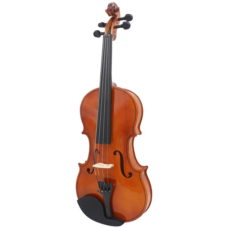 Violon acoustique 4/4, taille standard, fait main en bois massif.
