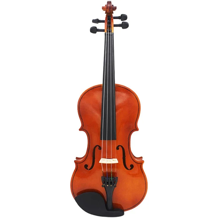 Violon acoustique 4/4, taille standard, fait main en bois massif.