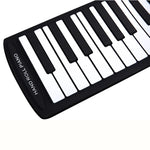 Piano électronique portable à clavier souple enroulable 61 touches avec haut-parleurs, 61 touches