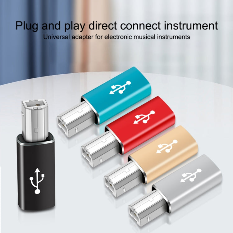 Adaptateur universel USB-C femelle vers MIDI mâle pour instruments de musique électroniques