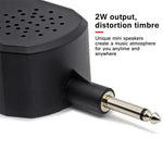 JOYO JA-01 Amplificateur de guitare portable 2W à grand volume, mini haut-parleurs pour guitare électrique et basse, avec distorsion, compatible MP3/écouteurs, JA-01