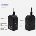 JOYO JA-01 Amplificateur de guitare portable 2W à grand volume, mini haut-parleurs pour guitare électrique et basse, avec distorsion, compatible MP3/écouteurs, JA-01