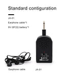 JOYO JA-01 Amplificateur de guitare portable 2W à grand volume, mini haut-parleurs pour guitare électrique et basse, avec distorsion, compatible MP3/écouteurs, JA-01