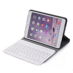 A03 pour iPad mini 3 / 2 / 1 Universel Ultra-mince ABS Étui pour tablette à rabat horizontal + clavier Bluetooth