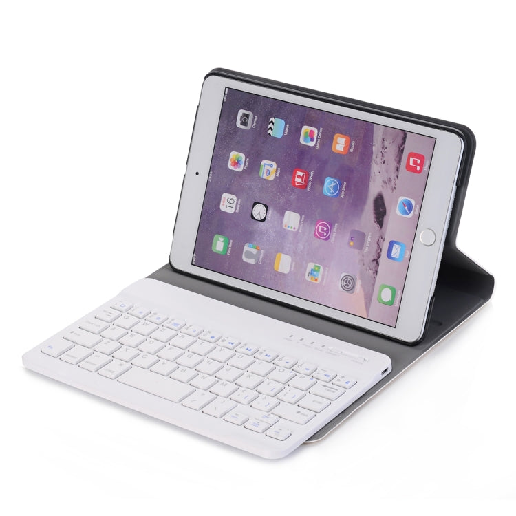 A03 pour iPad mini 3 / 2 / 1 Universel Ultra-mince ABS Étui pour tablette à rabat horizontal + clavier Bluetooth