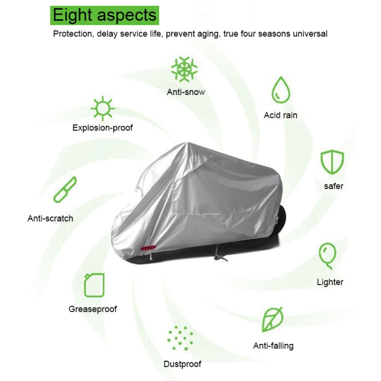 210D Oxford Cloth Motorcycle Electric Car Rainproof Dust-proof Cover, Size: XL, Size: XL