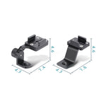 Support de téléphone en alliage pour guidon de moto RUIGPRO, compatible avec les caméras GoPro, Insta360 et DJI OSMO Sport.
