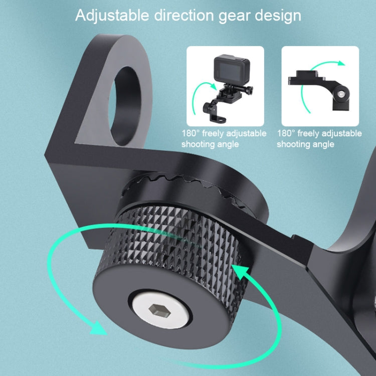 Support de téléphone en alliage pour guidon de moto RUIGPRO, compatible avec les caméras GoPro, Insta360 et DJI OSMO Sport.