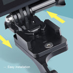 Support de téléphone en alliage pour guidon de moto RUIGPRO, compatible avec les caméras GoPro, Insta360 et DJI OSMO Sport.