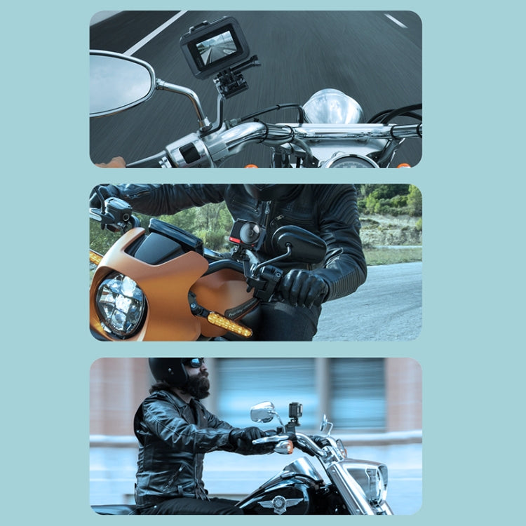 Support de téléphone en alliage pour guidon de moto RUIGPRO, compatible avec les caméras GoPro, Insta360 et DJI OSMO Sport.