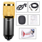 Compatible PC / Mac pour diffusion en direct, KTV, etc., BM800 noir, BM800 rose, BM800 bleu, BM800 rouge, BM800 blanc