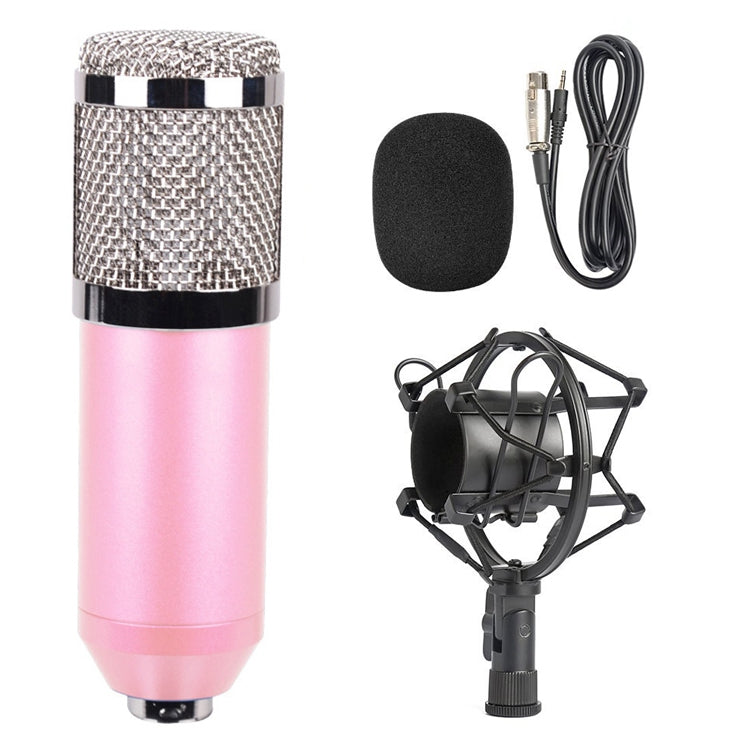 Compatible PC / Mac pour diffusion en direct, KTV, etc., BM800 noir, BM800 rose, BM800 bleu, BM800 rouge, BM800 blanc