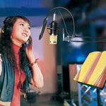 Ensemble microphone BM-800 avec suspension antivibrations en métal haut de gamme pour réseau K-Song, kit BM800 noir, kit BM800 rose, kit BM800 bleu, kit BM800 blanc