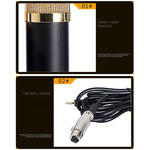 Ensemble microphone BM-800 avec suspension antivibrations en métal haut de gamme pour réseau K-Song, kit BM800 noir, kit BM800 rose, kit BM800 bleu, kit BM800 blanc