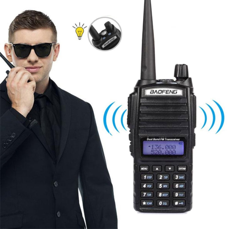BaoFeng UV-82 Radio Bidirectionnelle Portable Double Bande 5W FM VHF UHF Talkie-Walkie, UV-82
