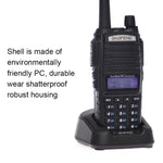 BaoFeng UV-82 Radio Bidirectionnelle Portable Double Bande 5W FM VHF UHF Talkie-Walkie, UV-82