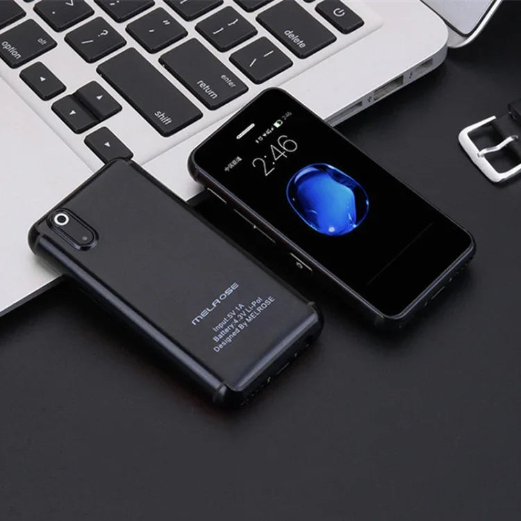 2,45 pouces, Android 5.1 MTK6580 Quad Core, support Bluetooth / WiFi, réseau : 3G, 1 Go+8 Go+32 Go TF