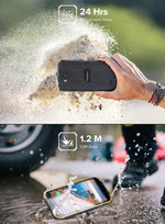 Étanchéité IP68/IP69K, Résistance aux Chocs et à la Poussière, Identification Faciale, Batterie 4000mAh, Écran 5,0 pouces, Android 9.0, MTK6580A/W Quad Core jusqu'à 1,3 GHz, Réseau : 3G, Armor X6 2 Go+16 Go