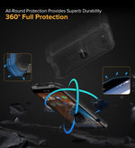 Étanchéité IP68/IP69K, Résistance aux Chocs et à la Poussière, Identification Faciale, Batterie 4000mAh, Écran 5,0 pouces, Android 9.0, MTK6580A/W Quad Core jusqu'à 1,3 GHz, Réseau : 3G, Armor X6 2 Go+16 Go