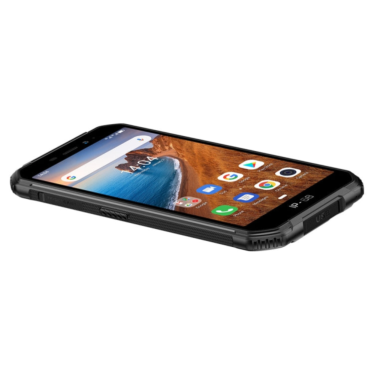 Étanchéité IP68/IP69K, Résistance aux Chocs et à la Poussière, Identification Faciale, Batterie 4000mAh, Écran 5,0 pouces, Android 9.0, MTK6580A/W Quad Core jusqu'à 1,3 GHz, Réseau : 3G, Armor X6 2 Go+16 Go