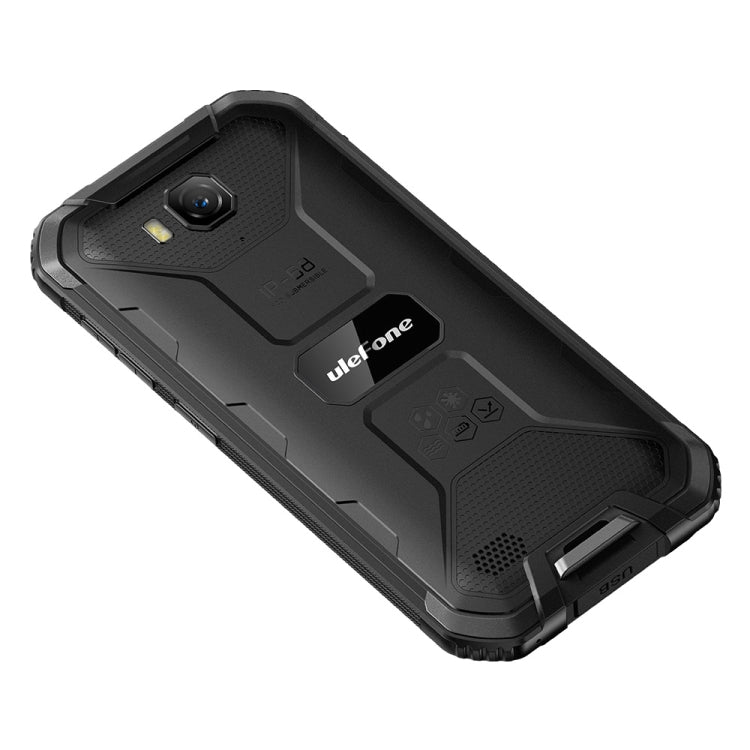 Étanchéité IP68/IP69K, Résistance aux Chocs et à la Poussière, Identification Faciale, Batterie 4000mAh, Écran 5,0 pouces, Android 9.0, MTK6580A/W Quad Core jusqu'à 1,3 GHz, Réseau : 3G, Armor X6 2 Go+16 Go