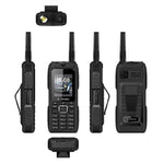 Étanche, antichoc, antipoussière, batterie 2400mAh, 2,2 pouces, 21 touches, lampe de poche LED, FM, quadruple SIM, avec antenne