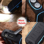 Antipoussière, antichoc, MTK6261DA, batterie 2400mAh, 2,4 pouces, double SIM