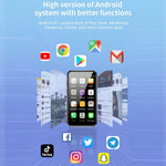 Smartphone Android 8.1 de 3 pouces, processeur quadricœur MTK6580 cadencé à 1,3 GHz, compatible 3G, double SIM, version internationale avec Google Play.